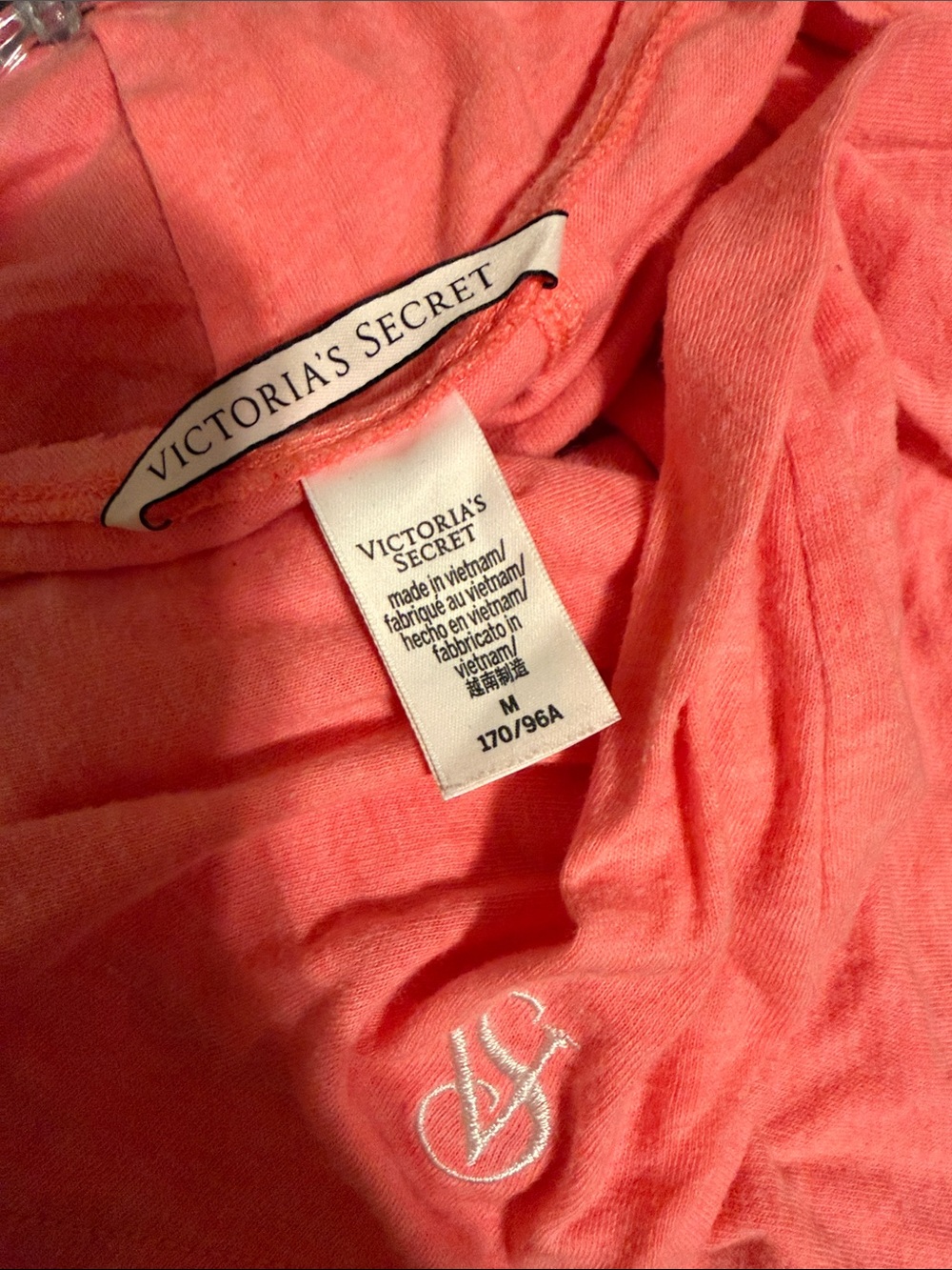 Victoria's Secret Bright Coral Sleeveless Scoop Tank - Picture 4 of 4
